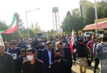 مراسم بزرگداشت شهداي مظلوم حمله تروريستي به حرم مطهر حضرت احمد بن موسي الكاظم شاهچراغ عليه السلام 